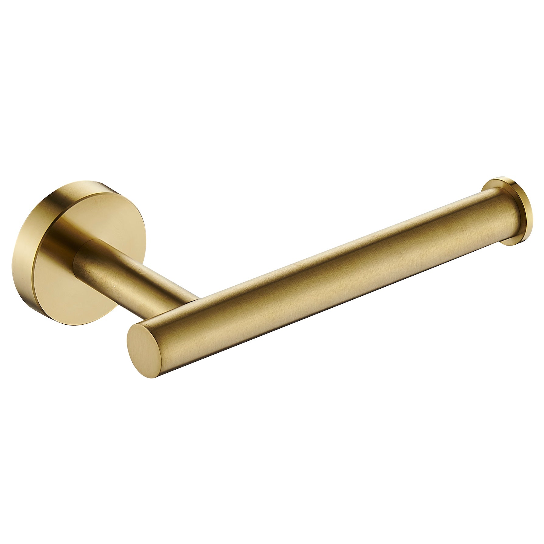 Aurelia Brushed Gold Toilet Roll Holder – 165 mm