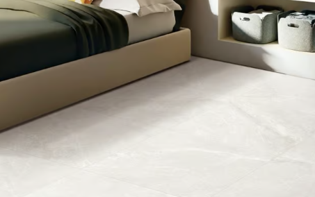 Avenza Stone White external paver 600 × 600 × 20 mm with a light natural stone-inspired appearance