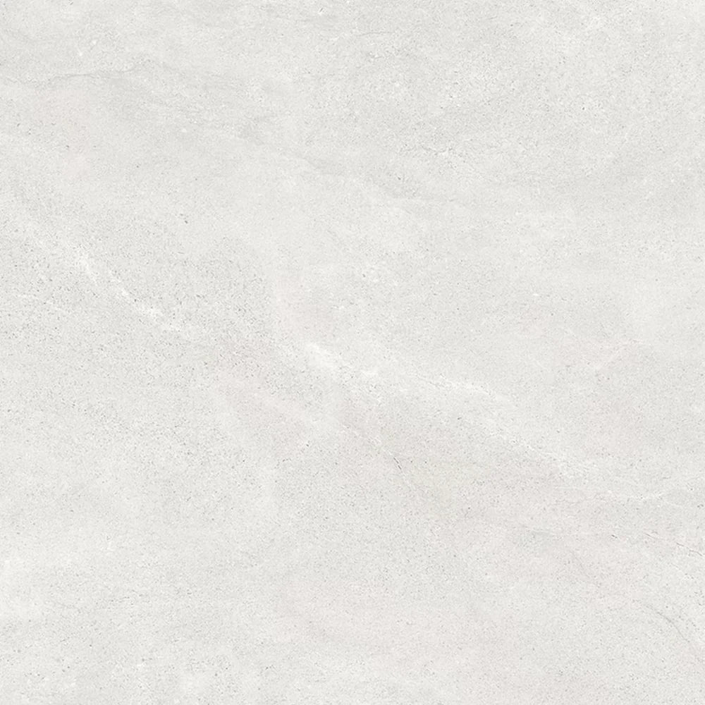 Lunavera Bianco Matt Tech Grip Porcelain Tile 600 x 600 mm features a soft white tone, subtle texture and understated variation for a refined look.