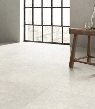 Shop Maravelle Bone Matt Tile 600 x 600mm, featuring soft bone tones and subtle variation for a warm, refined and contemporary interior look.