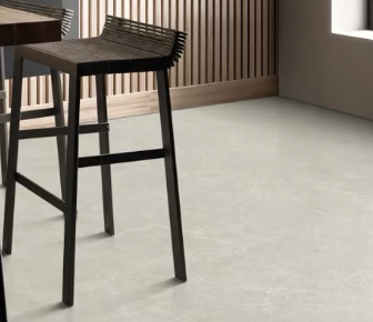 Aurevia soft beige matt 600 x 600mm tile with subtle stone-inspired texture