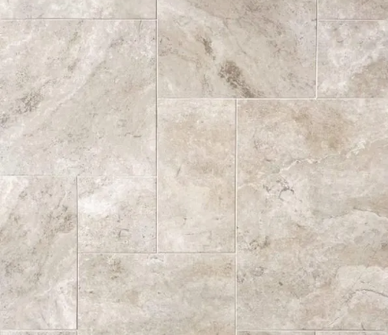 Travertino Bianco French Pattern