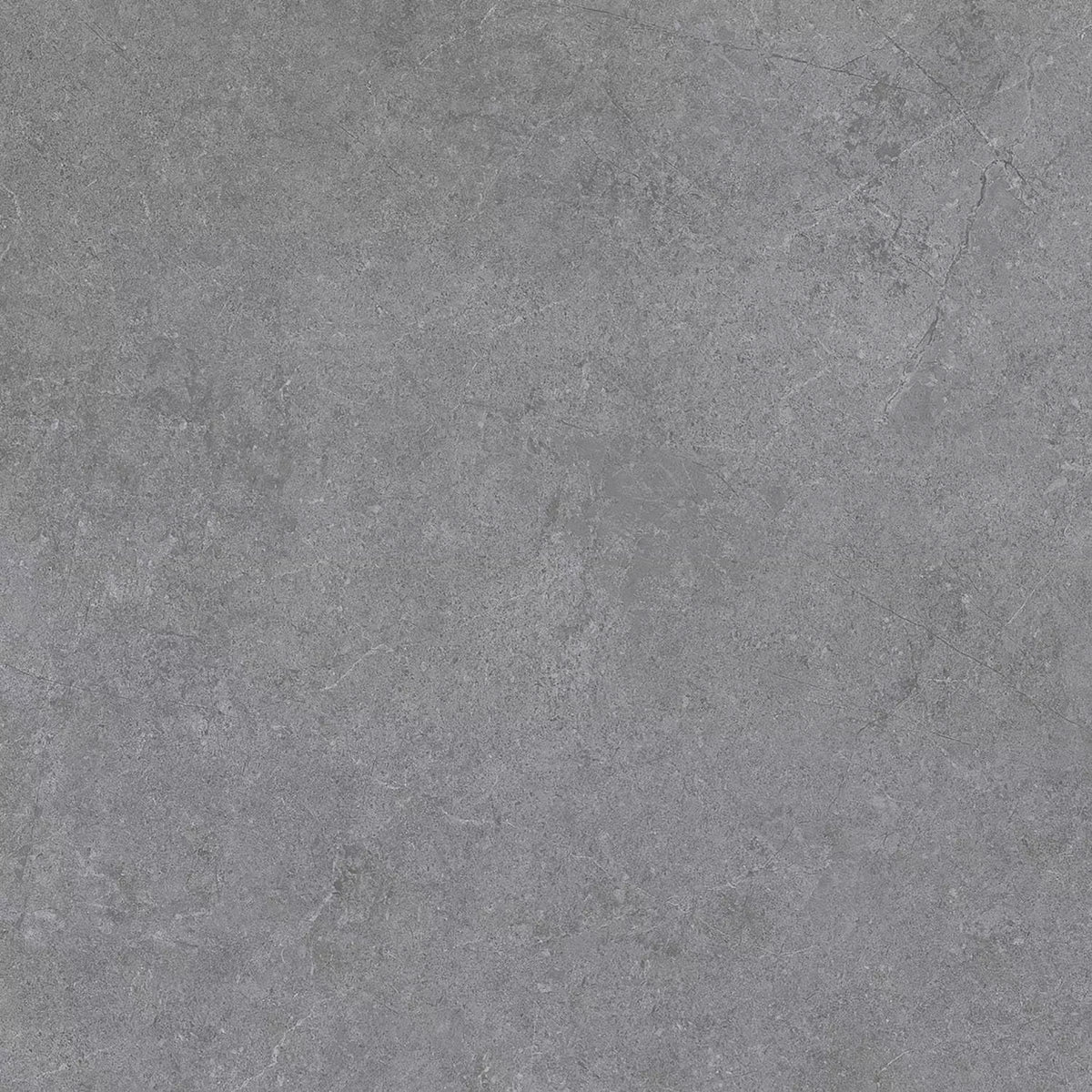 Aurelia Dark Grey matt porcelain tile 600 x 600 mm with a contemporary stone-inspired appearance