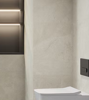 Shop Elowen Beige Matt Tile 600 x 600mm, featuring soft beige tones and subtle stone-inspired variation for a warm, refined interior look.