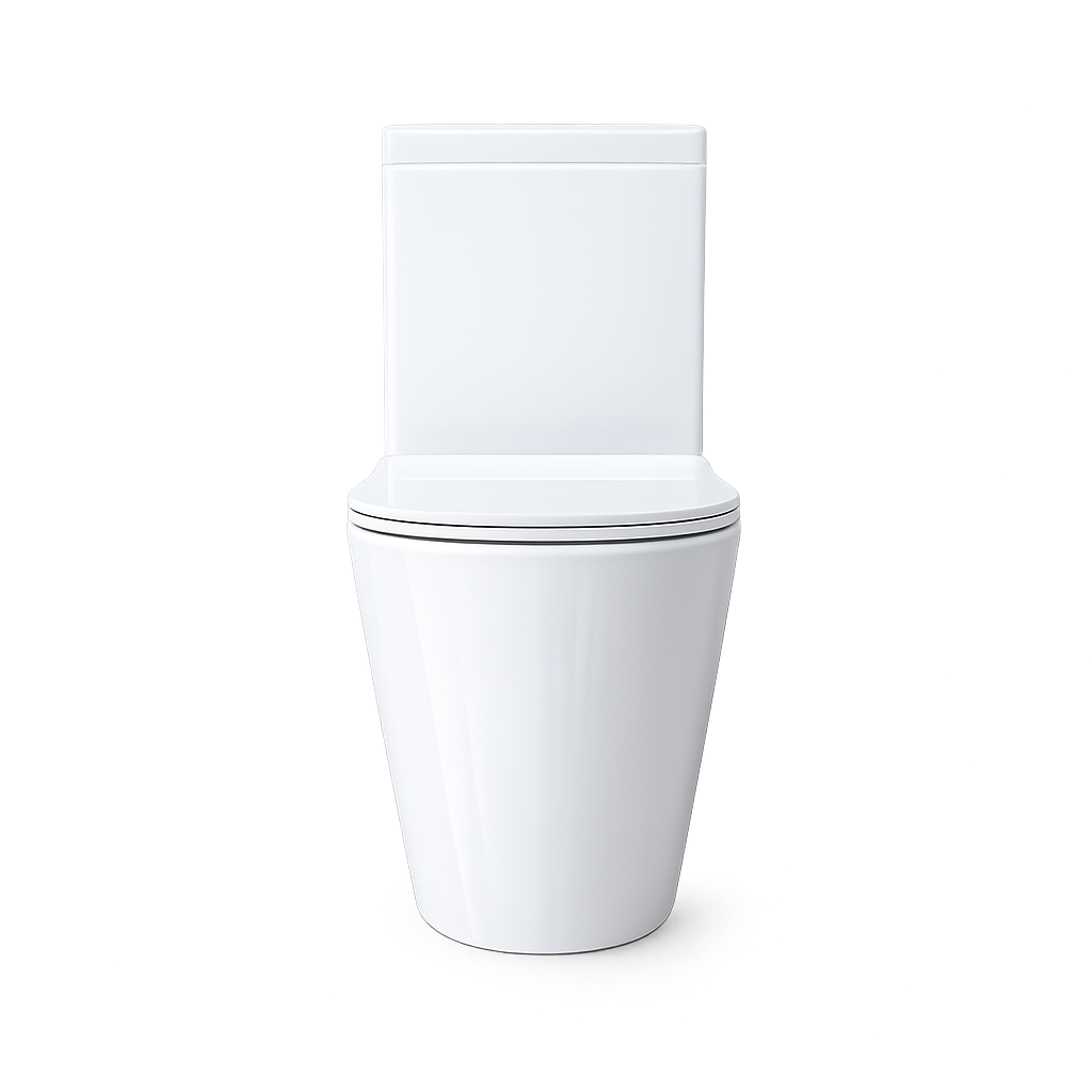 Velnora Rimless white toilet suite 