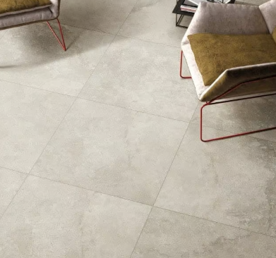 Shop Ardessa Beige Rectified Tile 600 x 600mm, featuring soft beige tones and subtle variation for a warm, refined and contemporary interior.