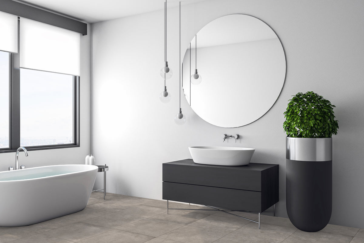 Virello Grey Matt Porcelain Tile in a 300 x 300 mm format, featuring subtle tonal variation and a contemporary matt finish for interiors.