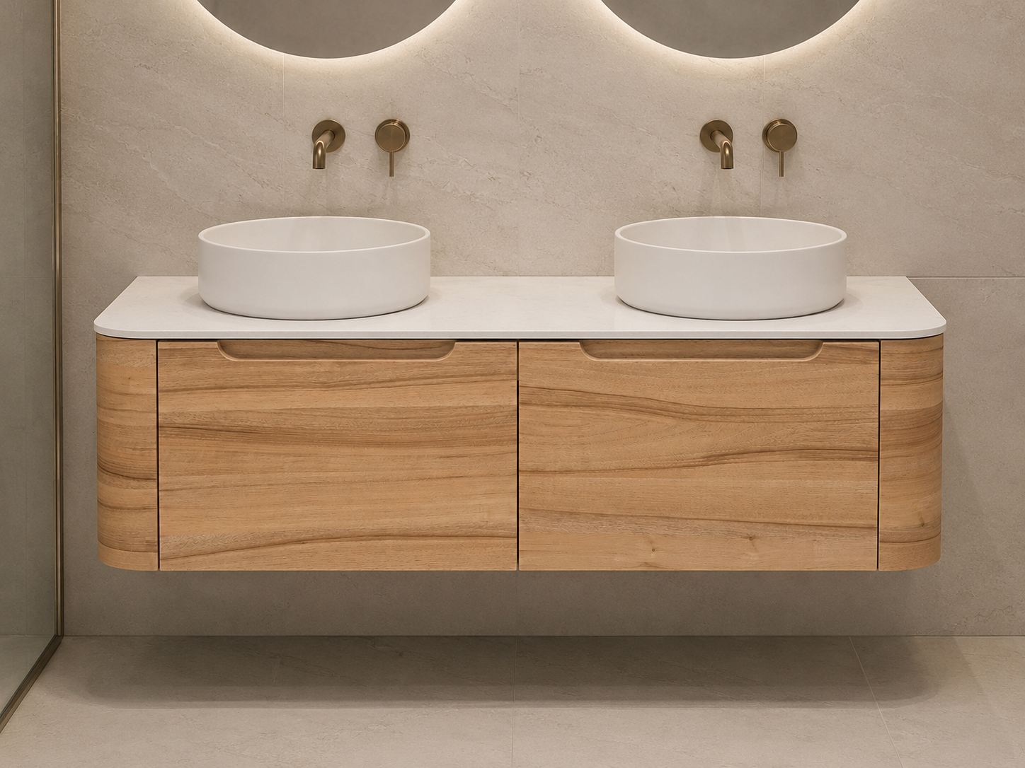 Arlocurve Smooth Vanity 1500mm