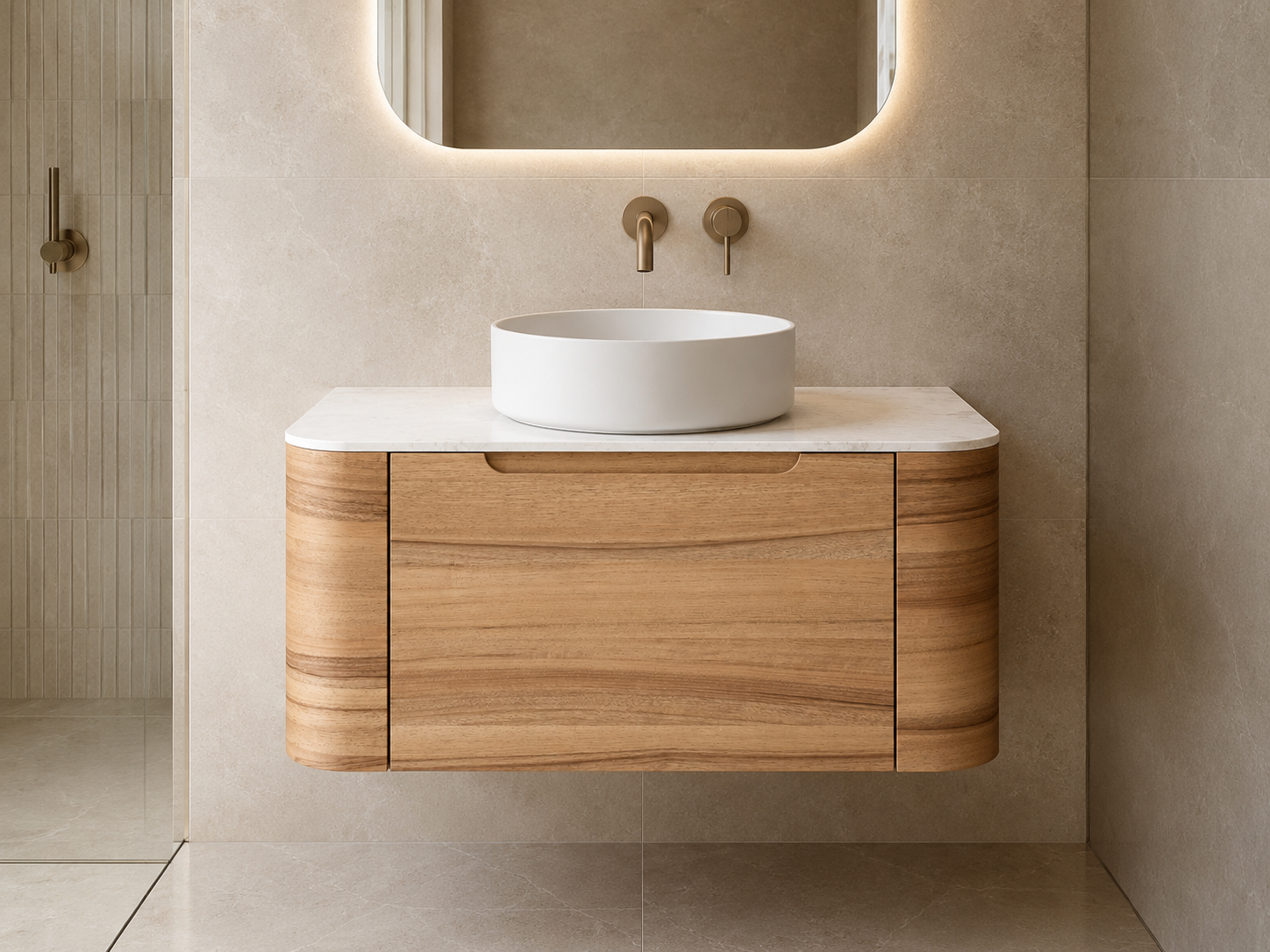 Arlocurve Smooth Vanity 900mm