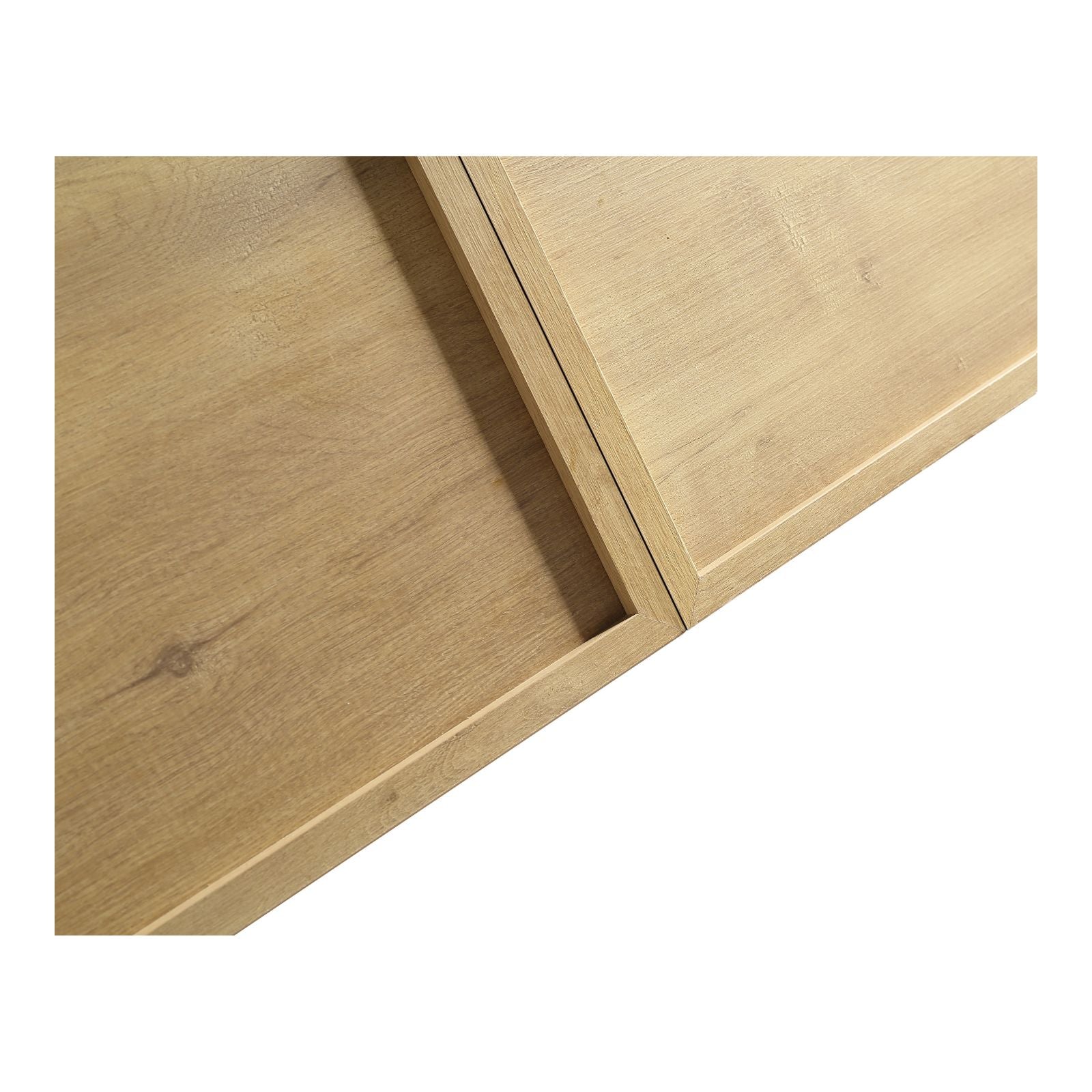 Brayden vanity 1200mm natural oak drawer front detail